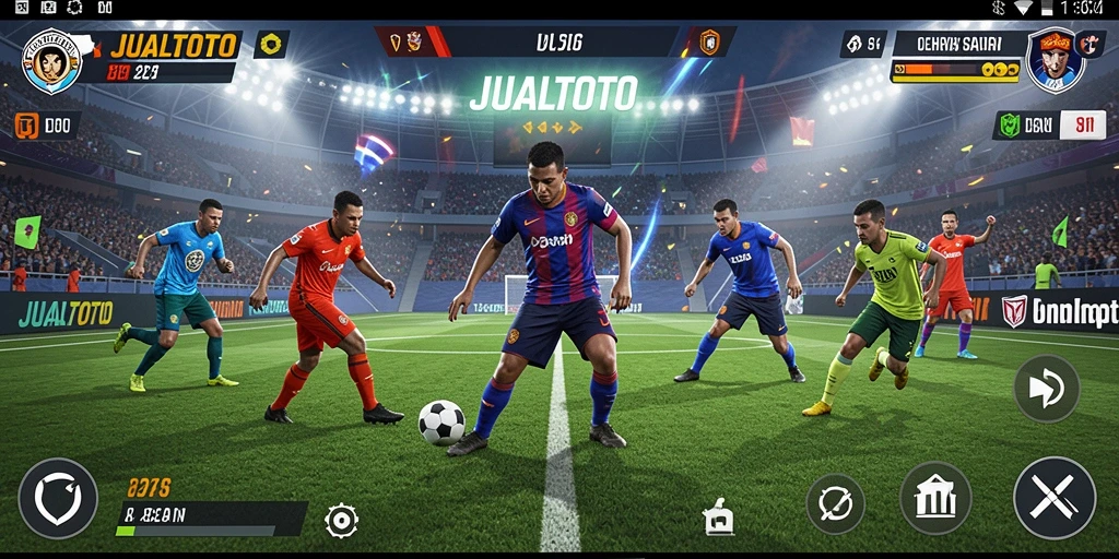 Tampilan menarik dari game JUALTOTO yang menampilkan aksi olahraga seru.